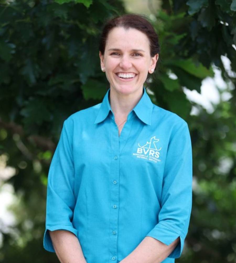 Dr. Fiona Coghill - standing and smiling